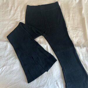 Abercrombie & Fitch Black Boot Cut Pants